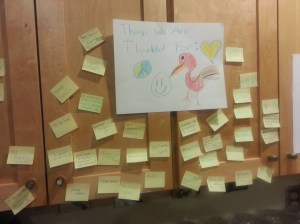 thanksgiving thoughts from guests