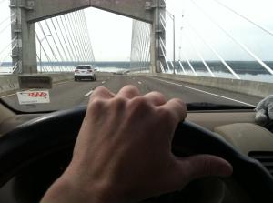 keeping the truck on the road