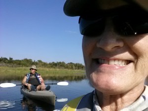 Me, enjoying a present.