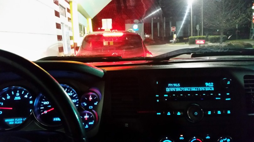 Only one more hour to go, and one cup of coffee...