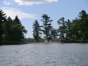 The beach at The Narrows, 