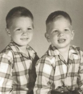 My absolute favorite pic of my middle two brothers.  So cute I could hug them.  And I did. 
