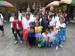 And the family of Prek Eng 5, children and adults