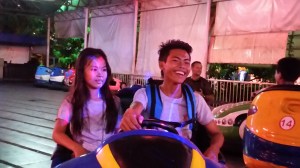 Bumper car fun at Dreamland