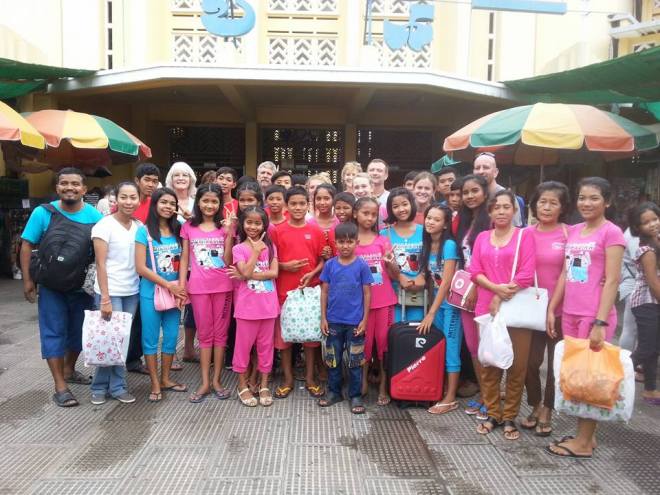 With PE4 after a successful shopping trip