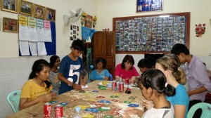 Rousing card game of 