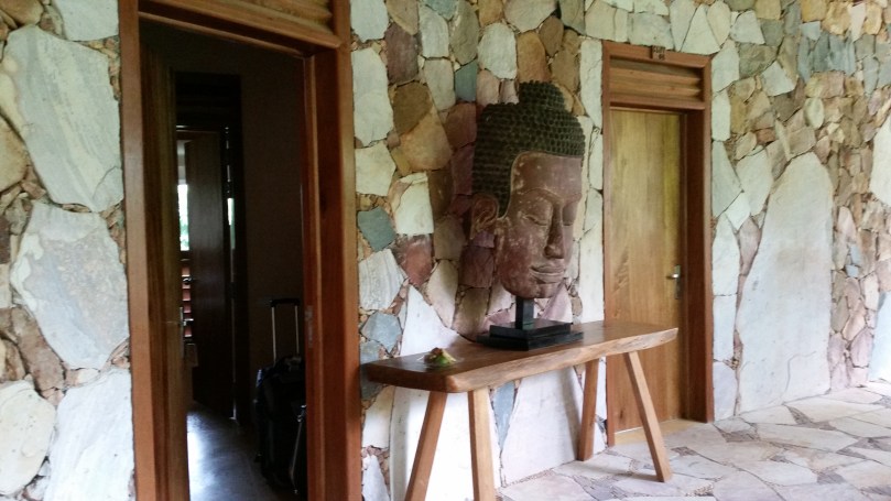 And this is the open door to the room I would live in, really.  Video tour, next post.