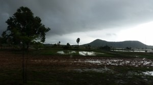 The sky is crying and just won't quit