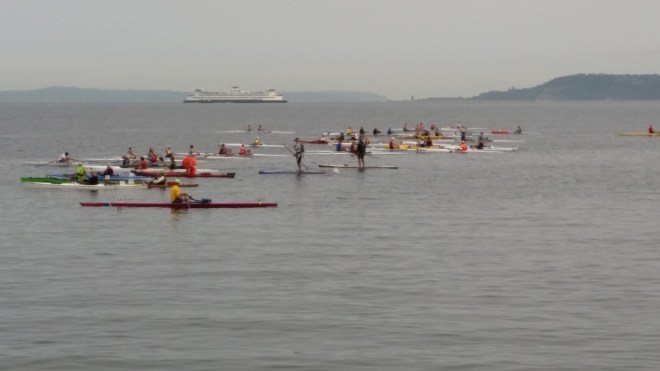 A boat line up (loosely so called)