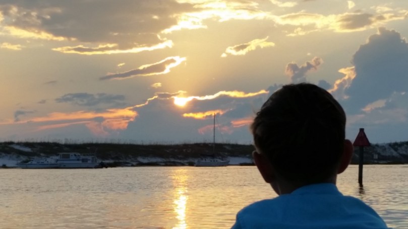 Evening sunsets that are amazing.